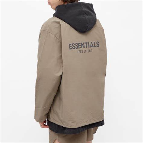 fear of god coaches jacket